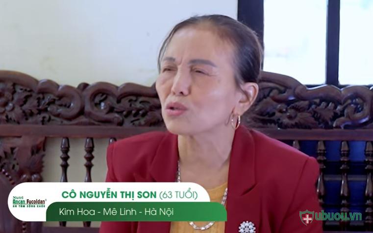Cô Nguyễn Thị Son vẫn sống khoẻ với ung thư tử cung